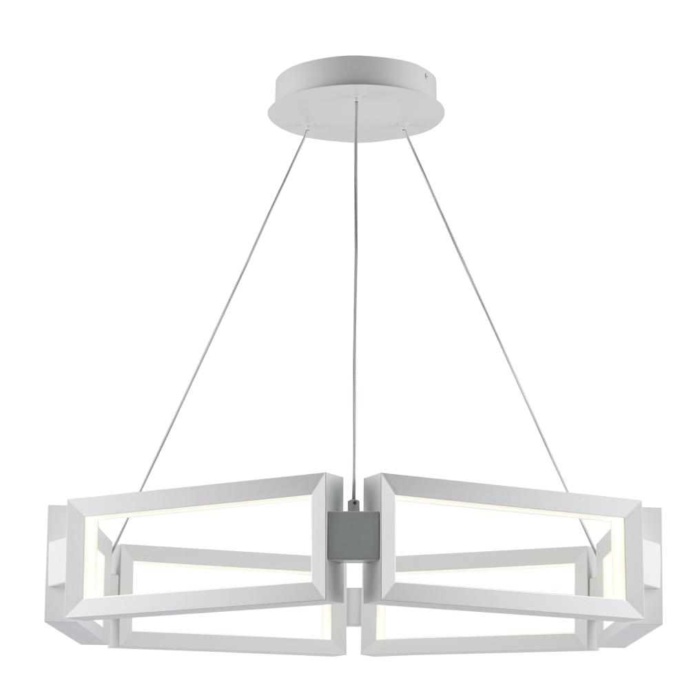 30" LED PENDANT-RECTANGLE LINK